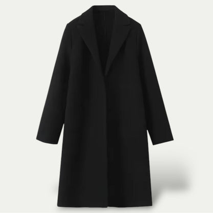 Women's Long Trench Coat - Stylish Overcoat for Any Occasion