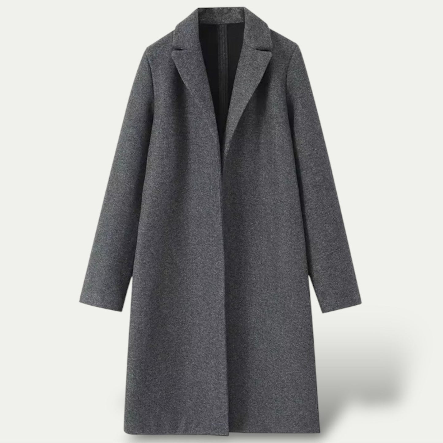 Women's Long Trench Coat - Stylish Overcoat for Any Occasion