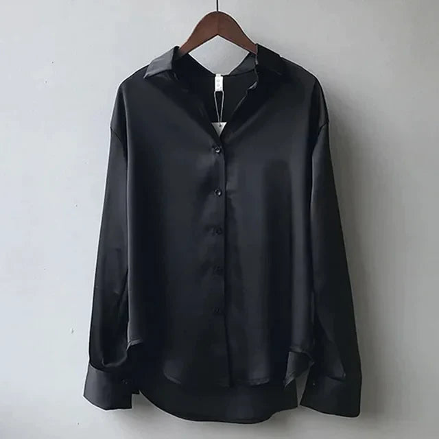 Women’s Satin Blouse - Chic Style for Any Occasion