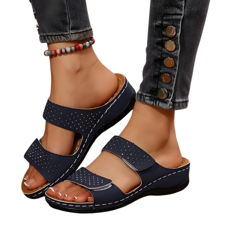 Chic Studded Strap Platform Sandals for Any Occasion