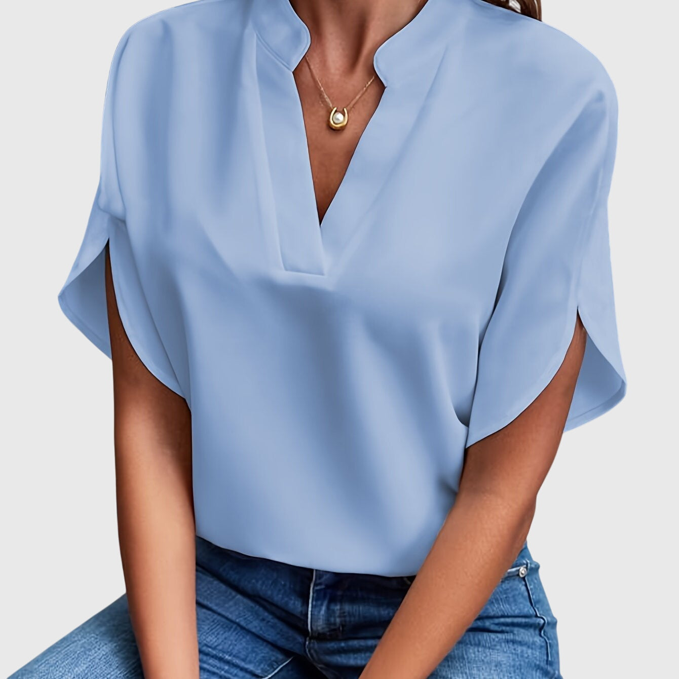 Kristie™ - Chic Blouse for Any Occasion