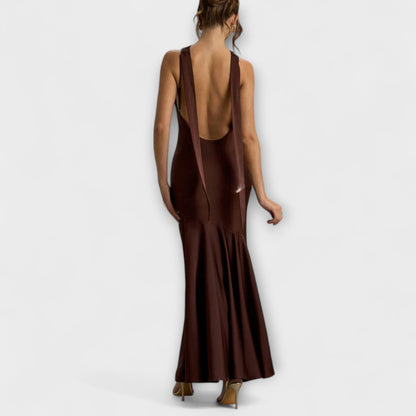 Satin Maxi Dress for Special Occasions