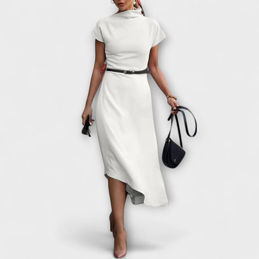 Amelia - Chic Asymmetrical Urban Dress for Any Occasion