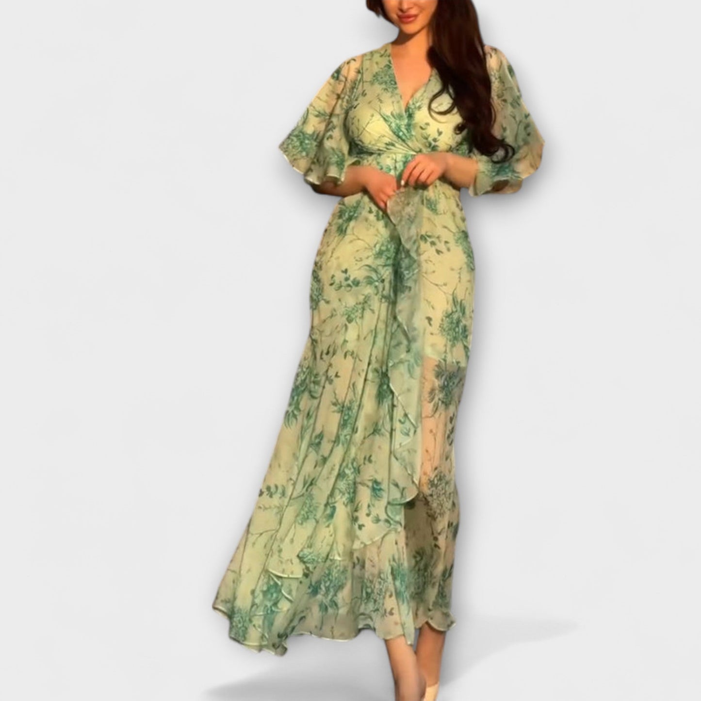 Floral V-Neck Dress for Every Occasion