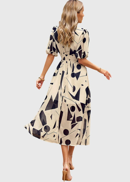 Chic Floral Midi Dress for Any Occasion