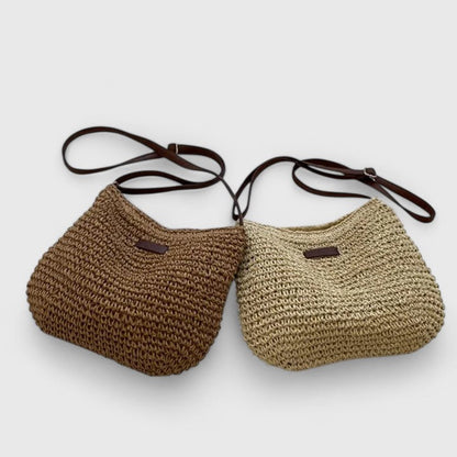 Chic Cotton Crossbody Bag for Everyday Wear