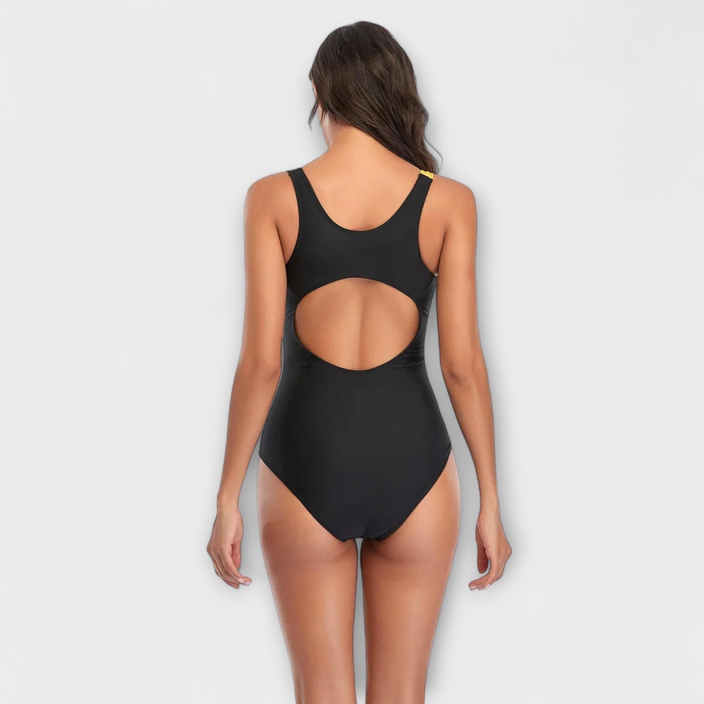 Chic Cut-Out One-Piece Swimwear for Active Days