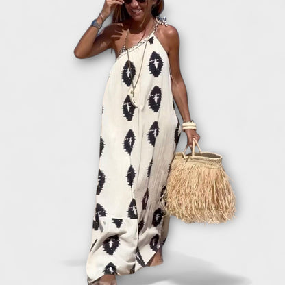 Isla One-Shoulder Maxi Dress for Sunlit Occasions