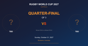 Quarter-Final QF 3 - Rugby World Cup 2027 - Brisbane
