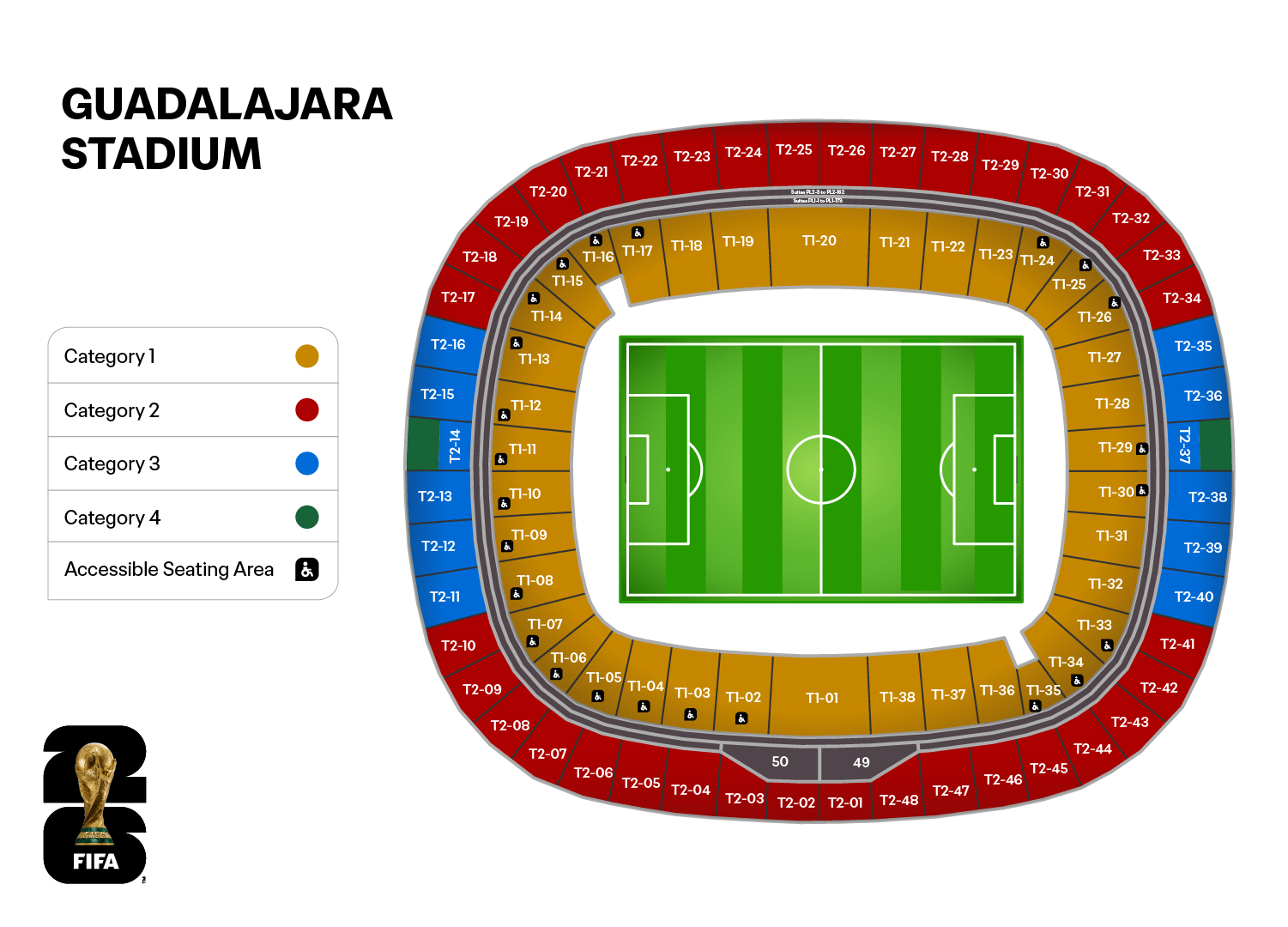 Buy FIFA World Cup 2026 Tickets | Colombia vs DR Congo | Match 48 - Estadio Akron, Zapopan