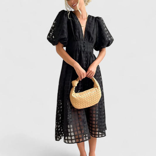 Elanqi | Chic Midi Dress for Any Occasion