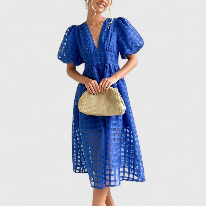 Elanqi | Chic Midi Dress for Any Occasion