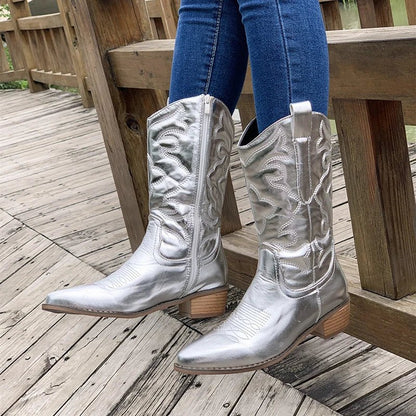 Bella - Stylish Western Cowboy Boots for All Occasions