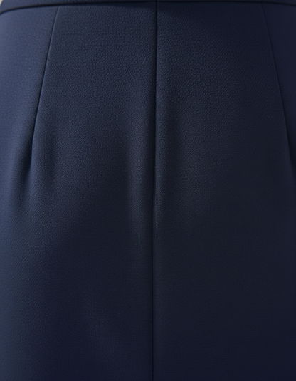 Navy Blue Midi Dress for Stylish Occasions