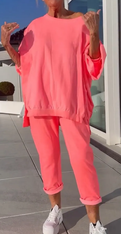 Ida | Chic Cotton Lounge Ensemble for Everyday Wear